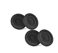 PALUMMA Lot de 2 paires de coussinets de rechange pour casque Jabra Evolve 20, 20se, 30, 30II, 40, 65, 65+, doux, respirant et confortable