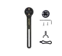 Palumma Support d'ordinateur de vélo en fibre de carbone pour Garmin Edge Series (pour Garmin et noir mat)