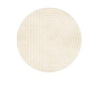 PALVIT Tapis de chevet, 160 x 160 cm, tapis rond lavable avec fond antidérapant pour canapé, table, salon, cuisine, salle de bain, décoration d'intérieur
