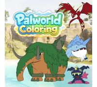 Palworld Coloring Book: Palworld Colouring