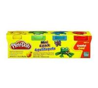 Paly Doh 4 Pots Couleur Asst Mini Hasbro G