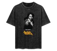 Pam Grier Jackie Brown Black T-Shirt Printed Tee Graphic Top for Men Unisex Shirt S