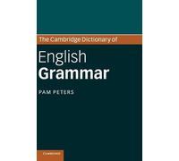 Pam Peters The Cambridge Dictionary of English Grammar (Relié)