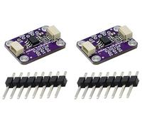 PAMEENCOS Lot de 2 capteurs de température PCT2075 11 bits de précision ADC I2C, compatibles avec QT/Qwiic + broches