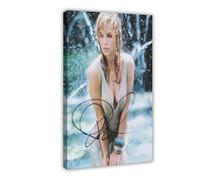 Pamela Anderson Poster sur toile pour chambre à coucher, bureau, chambre, cadeau 30 x 45 cm
