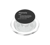 Pamela est Gentille et drôle Définition du nom Pamela PopSockets PopGrip pour MagSafe
