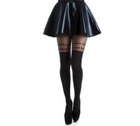 Pamela Mann - Collant imitation bas Chaine - Taille unique