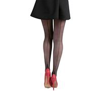 Pamela Mann Collants Jive de Black/Red One Size