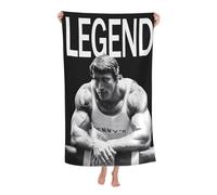 Pameladonse Arnold Businessman Schwarzenegger Serviettes De Plage Serviette De Bain en Microfibre Serviette De Sport Légère Voyage Gym Serviettes D'été Cadeau