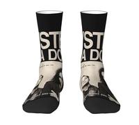 Pameladonse System of band the Down Adult Socks Personality Band Contrast Mid-Calf Socks | Un incontournable pour les fans de musique à porter au quotidien