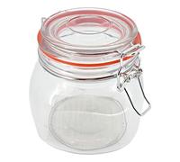 PAMEX Bocal en verre hermétique 0,75 l