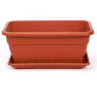 PAMEX Jardinière 'Eva' avec Assiette 'Adan' 40 cm