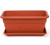 PAMEX Jardinière 'Eva' avec assiette 'Adan' (50 cm)