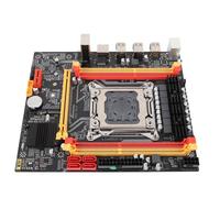 Paming Motherboard, 2 Canaux, 4 Slot RAM DDR3, Interface M.2, 4 X SATA2.0, 6 X USB2.0 Gigabit Ethernet Computer Mother Board pour LGA2011 0 Socket Series Processeur