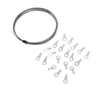 PAMINGONO 1 Ensemble Câble de Remplacement pour Scelleuse à Impulsion Élément Chauffant de Mètres Câble Électrique pour Réparation de Scellage Compatible avec Diverses Applications de
