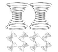 PAMINGONO 10 pièces Boules Mélangeuses en Acier Résistant pour Shaker Agitateur Résistant et Réutilisable Boule Secousse Élastique pour Poudre Protéinée Mixeur Lavable pour Bouteilles de