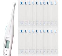 PAMINGONO 100pièces Couvertures Jetables pour Sonde Électronique Pe Hygiéniques pour Thermomètre Numérique à Usage Familial et Professionnel