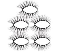 PAMINGONO 10paires Faux Bulk Extensions De Réutilisables Confortables Pour Regard Éblouissant Cat-eye Pour Filles Et Femmes
