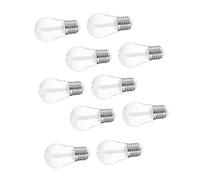 PAMINGONO 10pièces Mini Bouteilles De Gloss à Forme De Ampoule Tubes Pour Maquillage Contenants Cosmétiques Transparent Pour à Et Gloss Repulpant