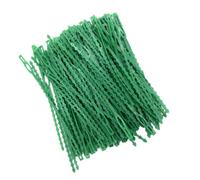 PAMINGONO 120pcs Attaches de Jardin en Plastique Vert pour Plantes Grimpantes, Fixation Réutilisable, et Résistante la Déformation, pour Plantes Vertes