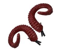 PAMINGONO 1paire Clips à Cheveux Forme De Corne De Mouton Pour Halloween Accessoires De Coiffure Chic Pour Fêtes Et Cosplay Pinces à Cheveux Uniques Pour Filles