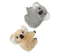 PAMINGONO 1paire Pince à Cheveux Peluche Mignonne De Clips Animaliers Forme De Koala Et Accessoires Kawaii Pour Filles Parfaits Pour Styliser Vos Coiffures Avec Charme