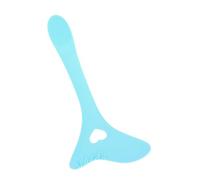 PAMINGONO 1pièces Eyeliner Stencil Aid Outil Au Maquillage Des Yeux Silicone Pochoir Réutilisable Pour Eyeliner Et Mascara Et Adolescentes Couleur Bleue