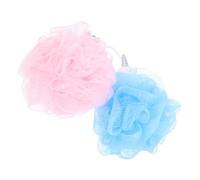 PAMINGONO 2 pièces Boule de Bain Licorne pour Garçon Fille Filet Exfoliant Doux PE et PVC Nettoyant Profond Peau Mousse Riche et Accessoire de Ludique et Pratique