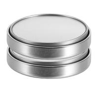 PAMINGONO 2 Pièces Miroir de Sécurité pour Bureau avec Cadre Argenté Réglable Miroir de Surveillance Arrière pour Écran Pc Open Space et Cubicles Protection Vie Privée et Sécurité Au Travail