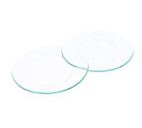 PAMINGONO 2 pièces Plateaux de Chauffe-réutilisables Verre pour Lampe à Huile Aromathérapie Anti-fuites Lot de Compatibles Chauffe-Cire et Diffuseur de Senteurs