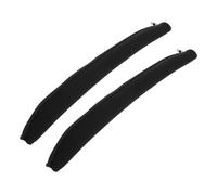 PAMINGONO 2 pièces Protecteur de Bandeau Casque Noir Housse de Remplacement pour Bandeau Écouteurs Coussinet Confortable et Résistant pour Oreillettes