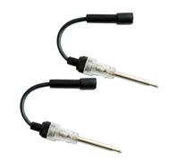 PAMINGONO 2 pièces Testeur Étincelle Allumage Détecteur Ignition Spark Tester avec Double pour Diagnostic Système Bobine Voiture Outil Pratique pour Contrôle Moteur Rapide