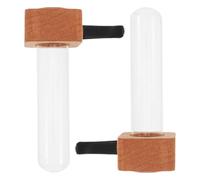 PAMINGONO 2 pièces Vase de Fleur pour Voiture avec Clip Support Propagation Eau pour Fleurs Fraîches Décoration Élégante pour Tableau de Bord et Aération