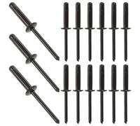 PAMINGONO 20pcs Rivets Aveugles Aluminium Tête Large, Rivets Pop Légers et Résistants pour Meubles, Automobile, Kayak et Industrie, Kit de Fixation Durable et Facile à Installer