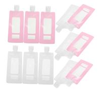 PAMINGONO 20pièces Pochettes De Voyage Étanches Pochettes à Lotion Et Shampooing Réutilisables Idéales Pour Séjours Extérieur Pratiques Et Compactes