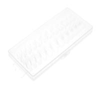 PAMINGONO 240 Faux Ongles à Pression en Acrylique Réutilisables pour Femmes, Accessoires de Nail Art, Adaptés pour Fête et Nouvelle Année, 240 Pièces Sûres Ongles