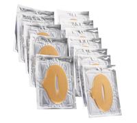 PAMINGONO 25 Pièces film pour les lèvres à lèvres hydratant lèvres potelées masques gel pour les lèvres produit de soin des lèvres à lèvres en gel fibres végétales Golden