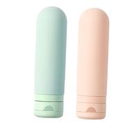 PAMINGONO 2pièces Bouteilles De Voyage Silicone De Flacons Pour Et Lotion Contenants Cosmétiques Portables