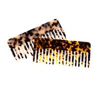 PAMINGONO 2pièces Peignes Pour Cheveux Mouillés Démêlants Pour Filles Femmes Coiffure Maison Peignes à Frange Pour Cheveux Épais Fins Ondulés Bouclés