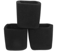 PAMINGONO 3 pièces Mousse Protectrice Micro Carré Compatible avec Microphone Pare-bruit Éponge Protection Sonore et Anti-bruit pour Micros à Condensateur