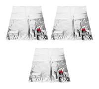 PAMINGONO 3 pièces Sacs de Recharge pour Vin avec Valve à Charnière Poche Rechargeable Étanche pour Rangement Bouteille Accessoire Vin Portable et Réutilisable Festival