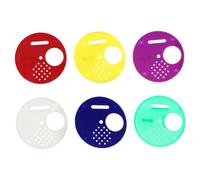 PAMINGONO 36 pièces Lot de Disques Porte Ronde pour Ruche Outils Entrée Apiculture Contrôle Rotation Accès Nichoirs Abeilles Couleur Aléatoire Couleur Aléatoire