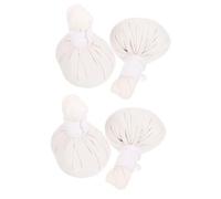 PAMINGONO 4 pièces Lot de Boules de Massage Thaï à Base de Plantes Compresses Chauffantes Confortables et Portables pour Soulagement Musculaire et Spa à Domicile