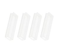 PAMINGONO 4 pièces Lot de Cuvettes Verre Optique Transparentes pour Spectrophotomètre Compatible Échantillons de Laboratoire Analyse Précise pour Usage Chimique et Pharmaceutique