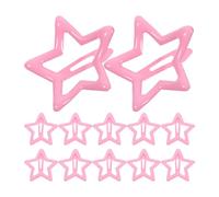 PAMINGONO 40 Pinces à Cheveux en Métal D'étoile pour Cheveux Fins, Sécurisent les Franges et Ajoutent une Touche Kawaii aux Coiffures des Adolescentes et Femmes