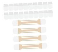 PAMINGONO 4pièces Tapes Réducteurs De Rides Du Cou De Ruban Élastique Pour Effet Liftant Et Relaxant Améliorez Aspect De Votre Cou Et Dites Adieu Peau Flasque