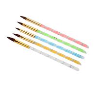 PAMINGONO 5 Pièces stylos à ongles gel ongle gel nail decoration ongles décoration ongle ongles en gel pinceau pour la conception des ongles stylo à dessin manucure stylo d'art d'ongle