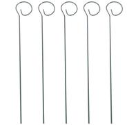 PAMINGONO 5 pièces Support de Plante Fer Forgé Tuteur pour Plante Pot Cadre de Support Élégant pour Tiges Uniques Antirouille et Réutilisable Intérieur et Treillis Décoratif