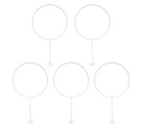 PAMINGONO 5 pièces Support Mural Multi-Fonction pour Ballon de Basket et Football Lot de Robustes Fer Installation Facile pour Rangement et Présentation Sportive