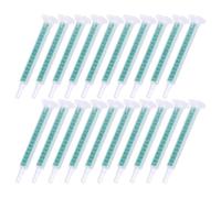 PAMINGONO 50 pièces Tubes de Mélange Ab avec Buses Dynamiques pour Colle Époxy Applicateurs Légers et Portables Compatibles Machines à Deux Composants